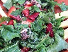 Strawberry Spinach Salad With Homemade Dressing