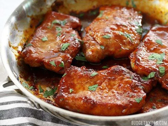 Succulent Brown Sugar Glazed Pork Chops Recipe