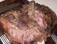 Succulent Slow-Cooked Venison Roast: A Rustic Delight