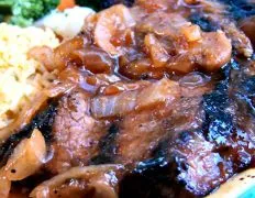 Succulent South African Steak In A Sweet Marinade Sauce