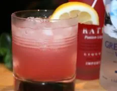 Sultry Pink Lemonade Cocktail