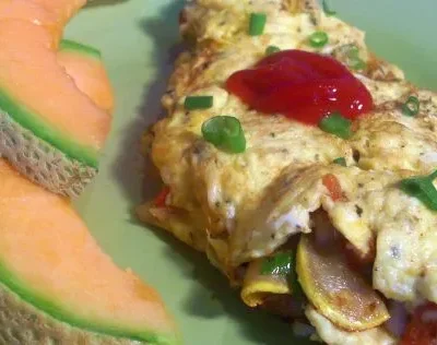 Sun-Kissed Summer Squash Omelet Recipe - Perfect For Breakfast