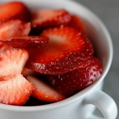 Sweet And Juicy Glazed Strawberries Recipe