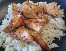 Sweet And Spicy Coconut Glazed Chicken With Chili Kick