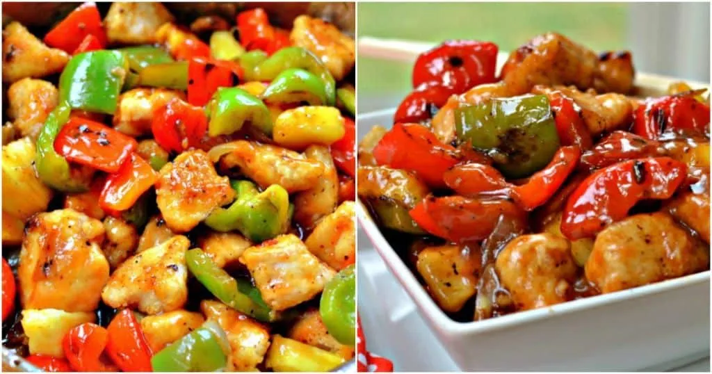 Tangy Sweet and Sour Chicken Skillet Recipe