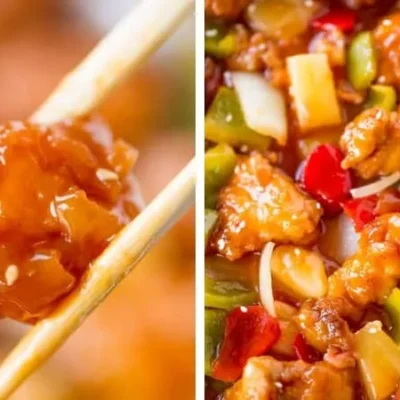 Tangy Sweet And Sour Chicken Stir-Fry Recipe