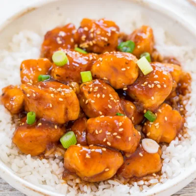 Tangy Sweet And Sour Chicken With Broccoli Delight