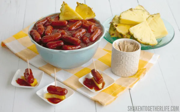 Tangy Sweet and Sour Glazed Mini Smokies Recipe