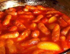 Tangy Sweet And Sour Glazed Sausages Recipe