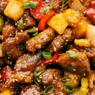Tangy Sweet And Sour Pork Delight: A Flavorful Family Favorite Recipe