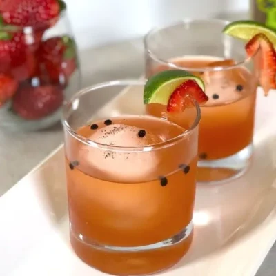 Tequila-Infused Strawberries With A Hint Of Black Pepper