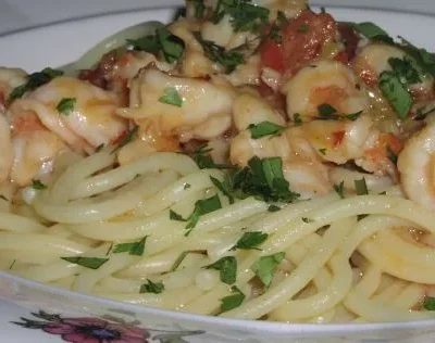 Thai-Inspired Shrimp Pasta Delight