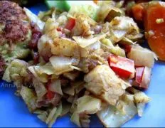 Traditional South African Zulu Cabbage Recipe