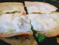 Triple Cheese Spinach And Tomato Quesadillas