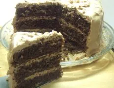 Triple Layer Decadent Chocolate Coma Cake