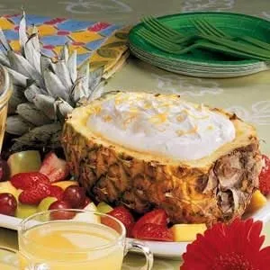 Tropical Pineapple Cream Dream Dip for Fruits