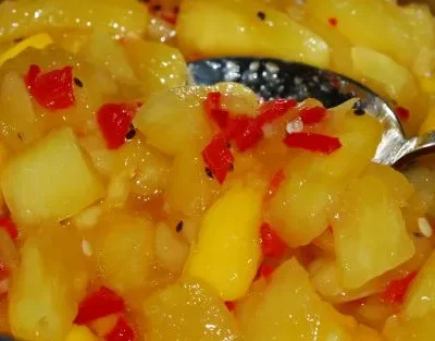 Tropical Pineapple Mango Kiwi Salsa For Sunny Days