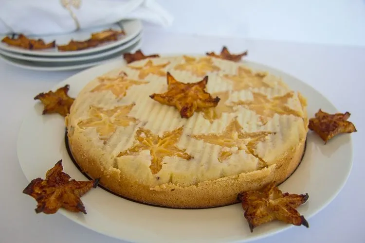 Tropical Star Fruit Upside-Down Cake Recipe