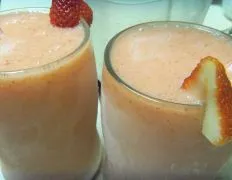 Tropical Strawberry Banana Colada Smoothie Recipe