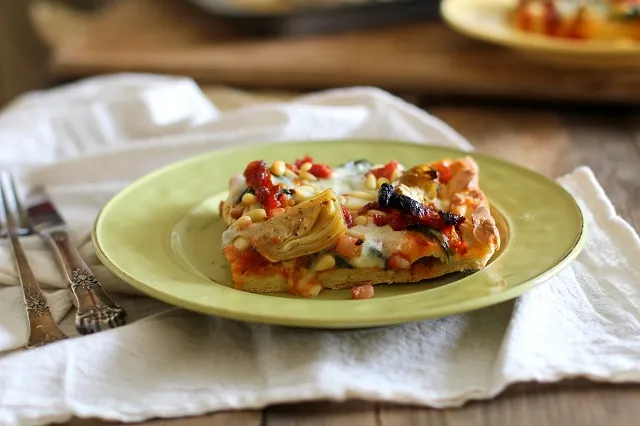 Ultimate Artichoke and Sun-Dried Tomato Homemade Pizza