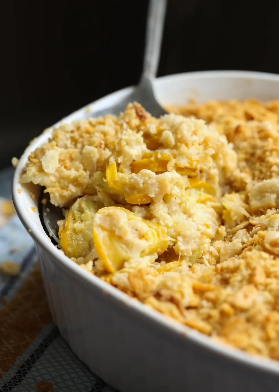 Ultimate Cheesy Southern Squash Casserole Recipe