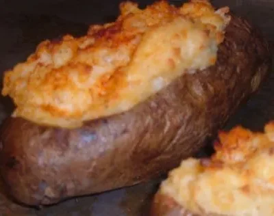 Ultimate Crispy Skin Loaded Twice-Baked Potatoes Recipe