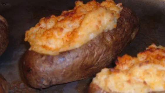 Ultimate Crispy Skin Loaded Twice-Baked Potatoes Recipe