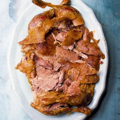 Ultimate Crispy-Skinned Whole Duck: A Perfect Blend Of Steaming And Roasting