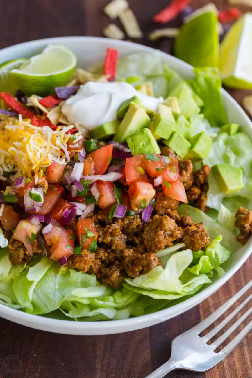 Ultimate Easy & Healthy Taco Salad Recipe