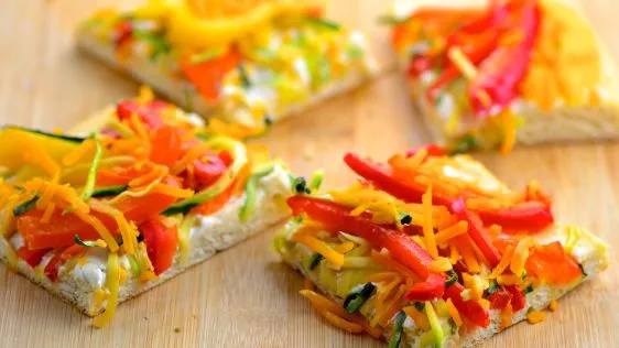 Ultimate Garden Fresh Veggie Pizza Delight