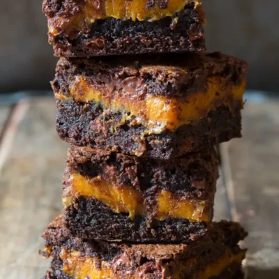 Ultimate Gooey Caramel Brownie Delight