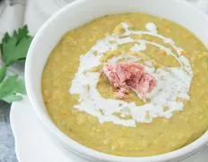 Ultimate Green Split Pea Soup with Ham Bone Recipe