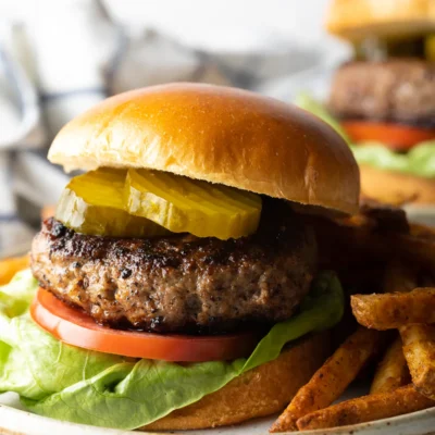 Ultimate Juicy Hamburgers: A Step-By-Step Guide