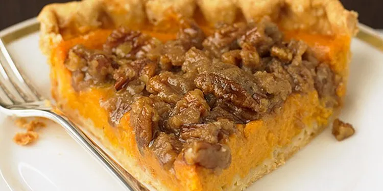 Ultimate Nutty Topped Sweet Potato Pie Recipe