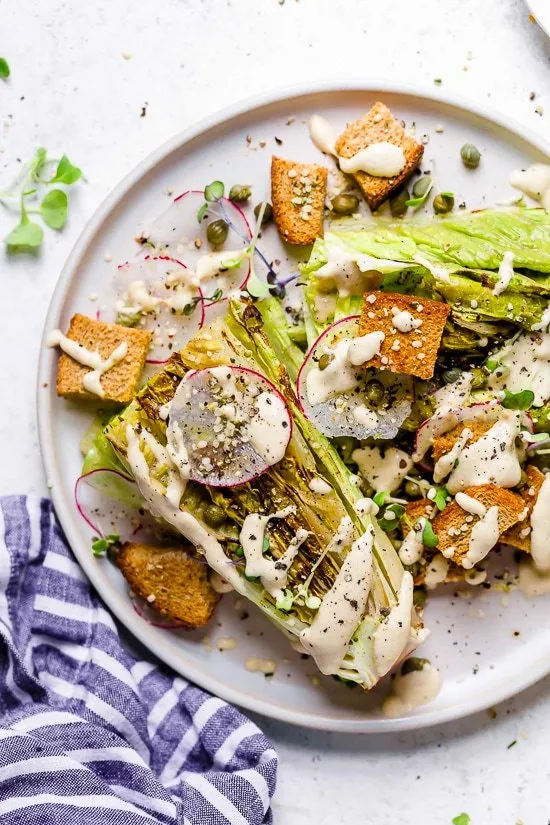 Ultimate Plant-Based Caesar Salad Recipe