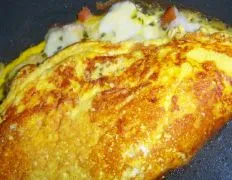 Ultimate Smoky Chicken Omelette Recipe