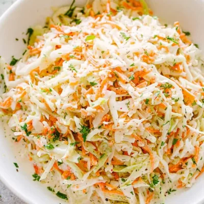 Ultimate Southern-Style Coleslaw For Hot Dogs