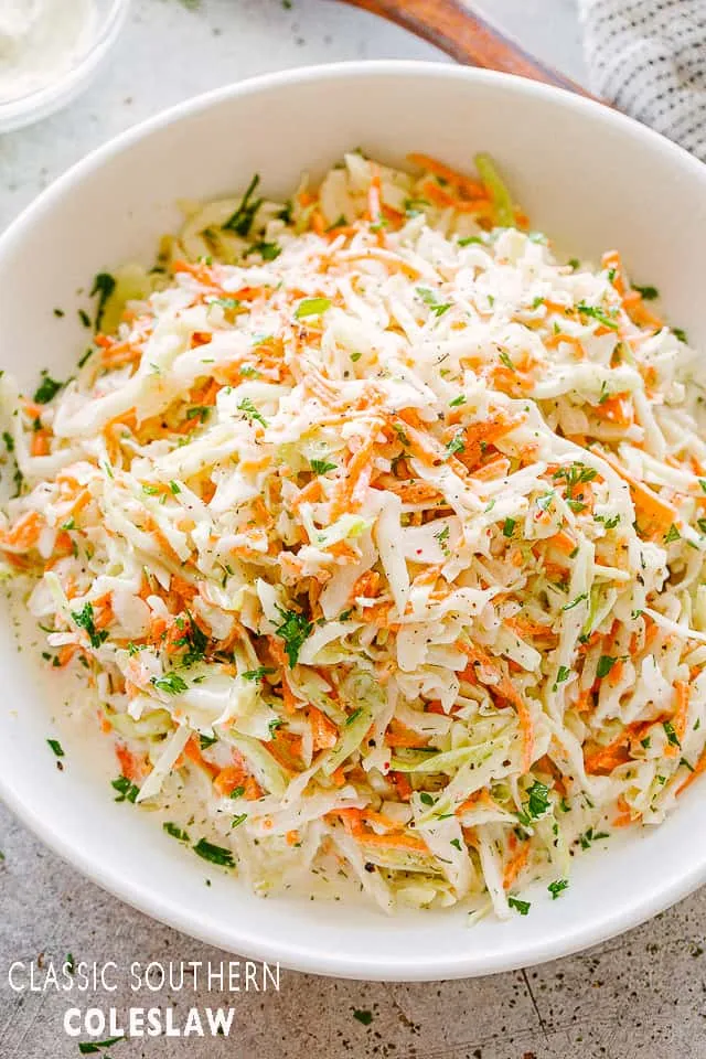 Ultimate Southern-Style Coleslaw for Hot Dogs