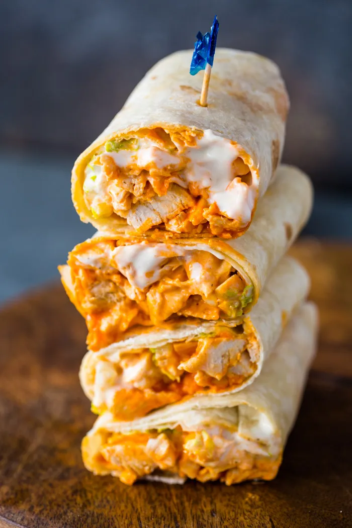 Ultimate Spicy Buffalo Chicken Wrap Recipe