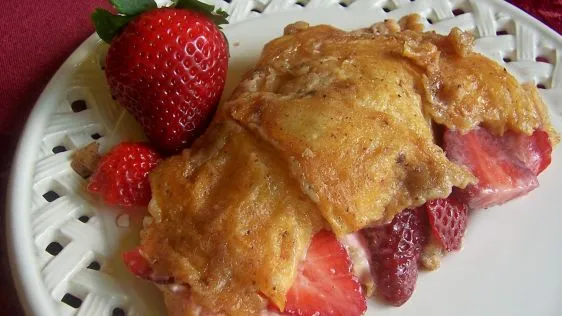 Ultimate Strawberry-Stuffed Croissant French Toast Recipe