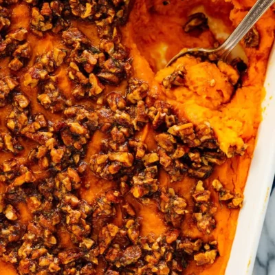 Ultimate Sweet Potato Casserole With Crunchy Pecan Topping