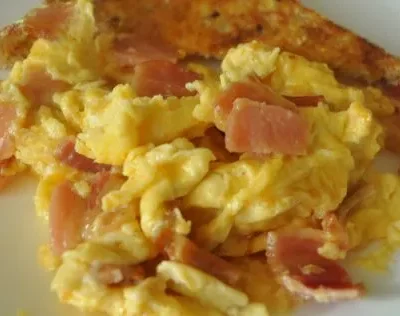 Ultimate Sydney-Style Bacon And Egg Scramble Recipe