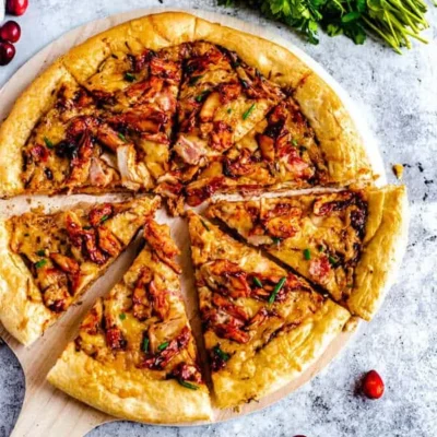 Ultimate Veggie Delight: Cranberry Bbq Pizza Recipe