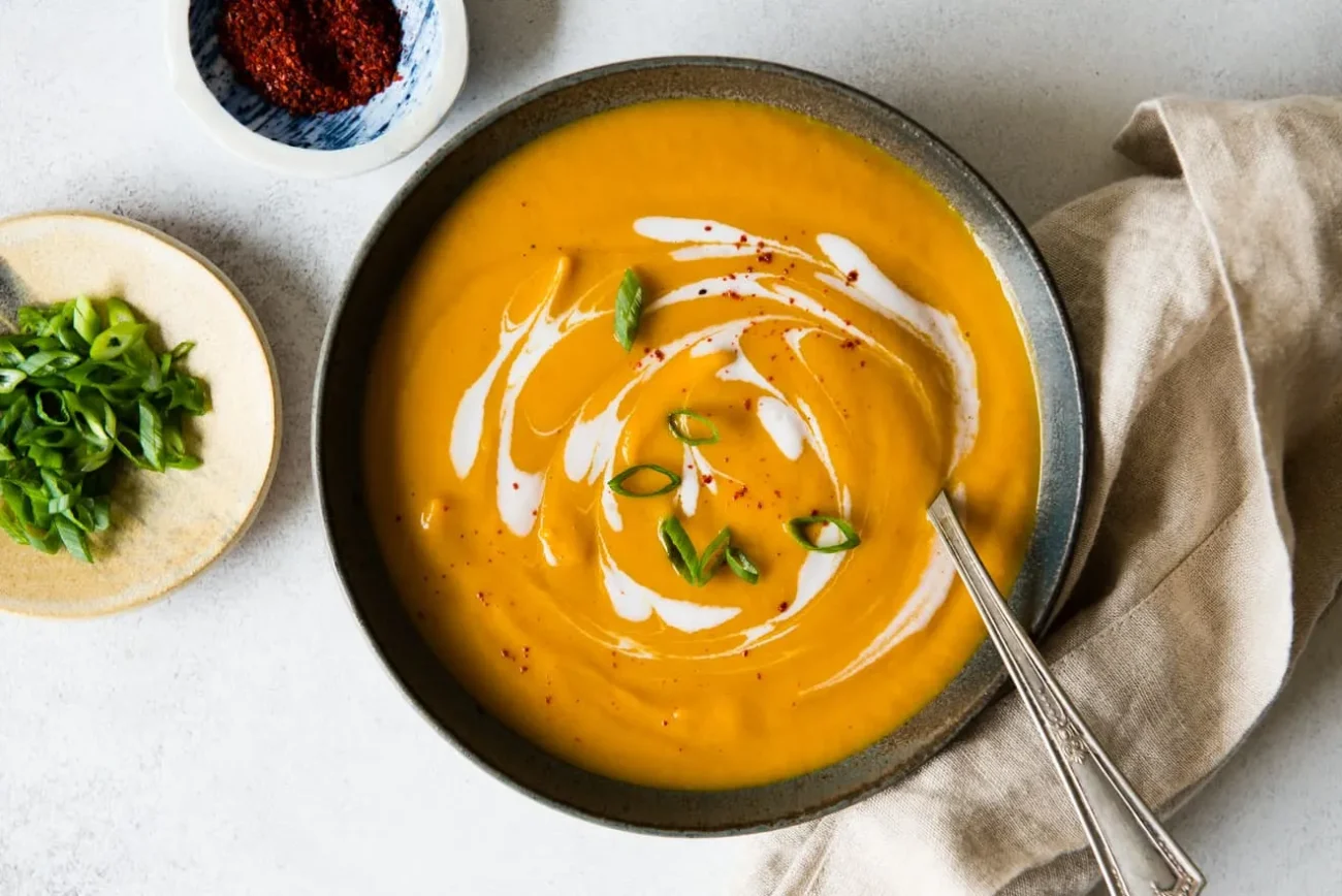 Ultra-Low Fat Sweet Potato Cream Soup Recipe