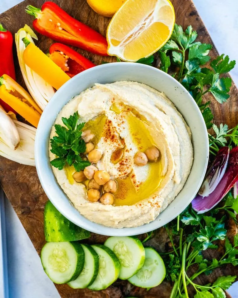 Ultra-Smooth Garlic Hummus Recipe