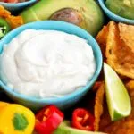 Vegan Avocado Sour Cream Dip Recipe