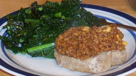 Vegan BBQ Delight: Savory TVP and Cashew Recipe