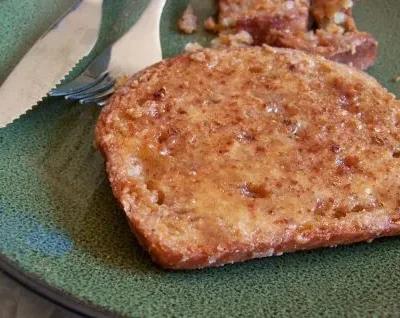 Vegan Whole Wheat French Toast Delight