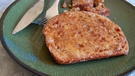 Vegan Whole Wheat French Toast Delight