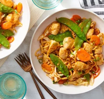 Vegan Wonton Noodle Stir-Fry Recipe